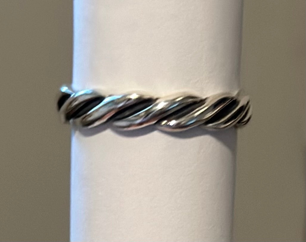 Twisted Sterling Ring