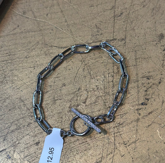 Silver Small Link Bracelet