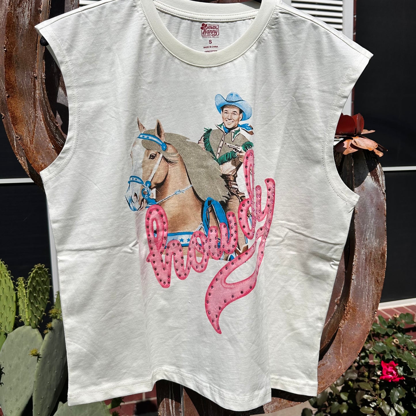 Retro Cowboy Tank Top
