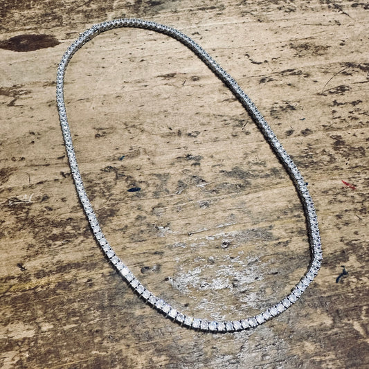 18" Classic CZ Tennis Necklace