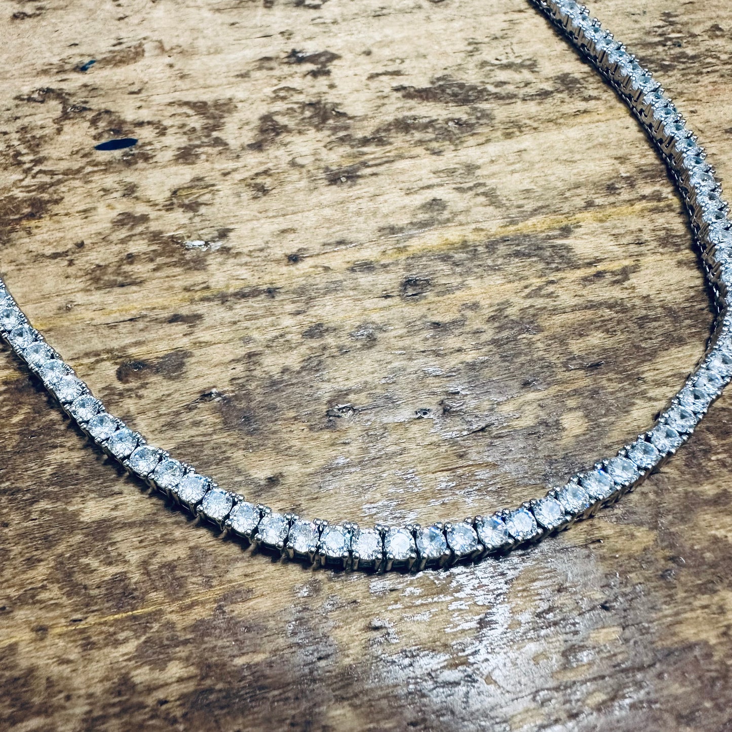 18" Classic CZ Tennis Necklace