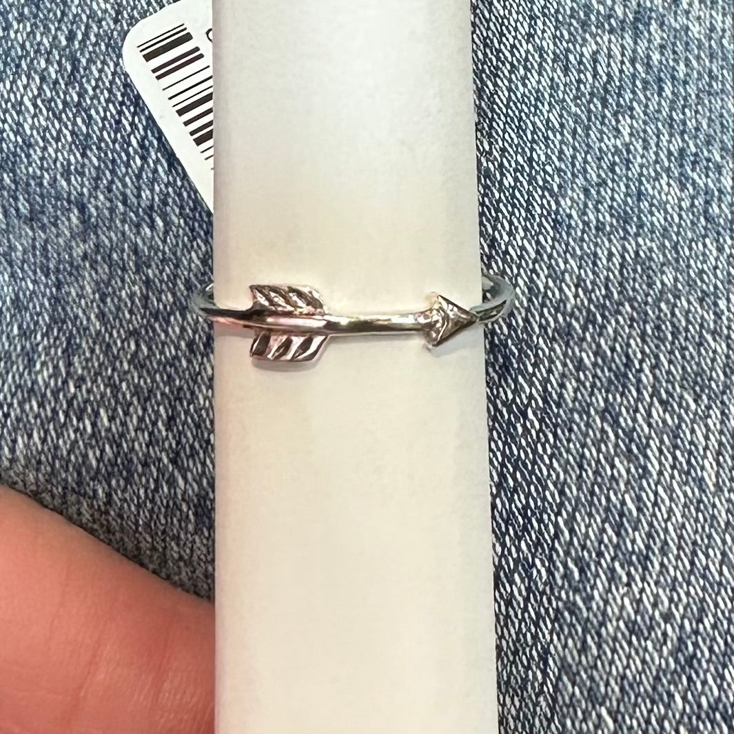 Sterling Silver Arrow Ring