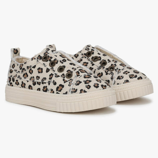 Girls Blowfish All Play Leopard Sneaker