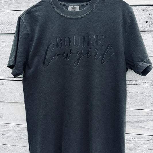 Boujee Cowgirl Pepper Tee