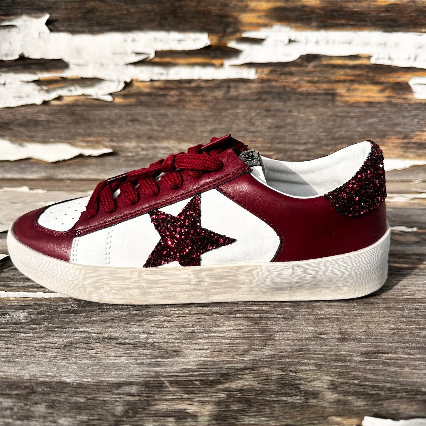 Candace Maroon Sneaker