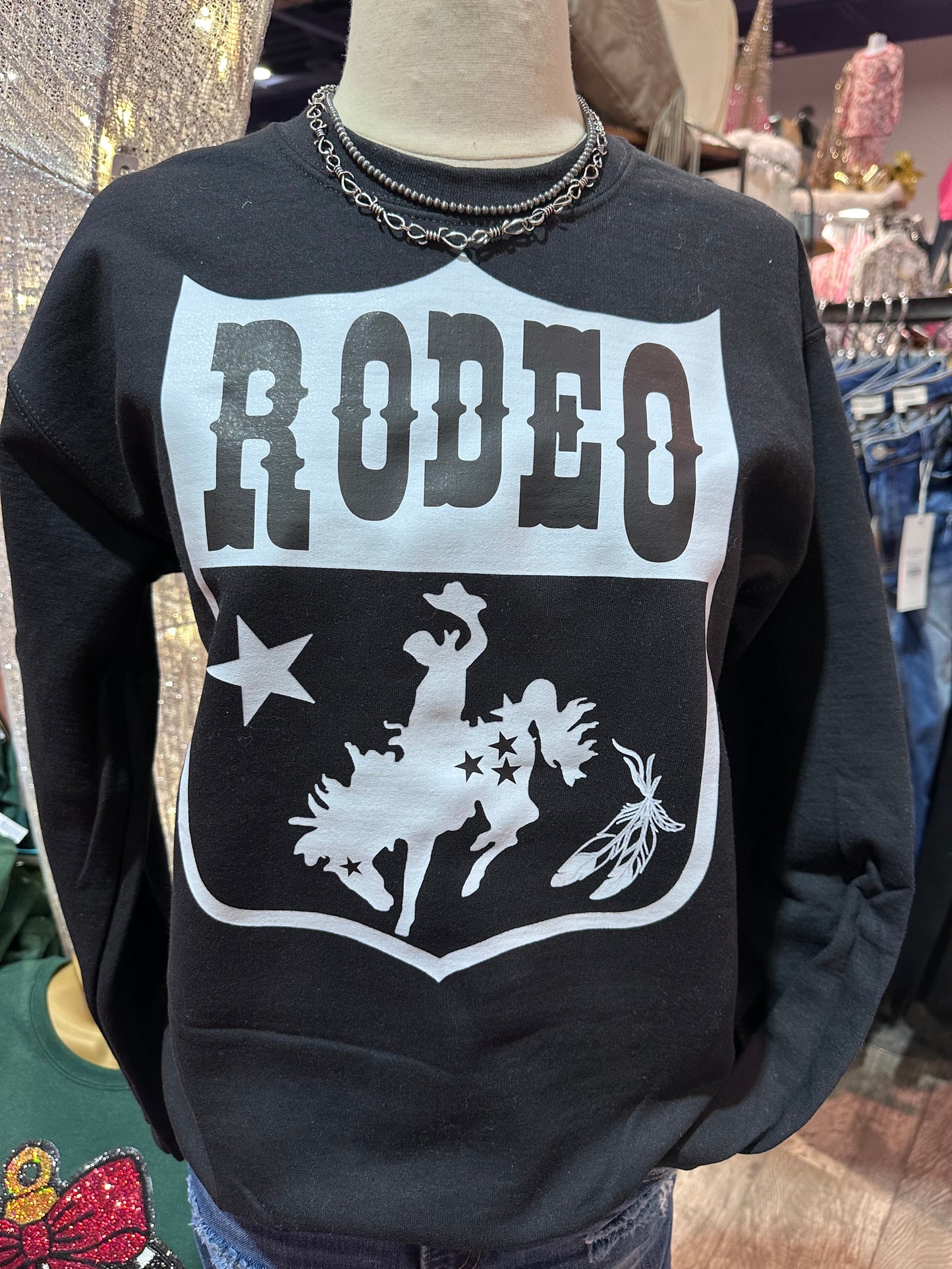 Junkyard Cowgirl Rodeo Sweatshirt