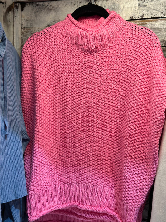 Sally Pink Sweater Vest