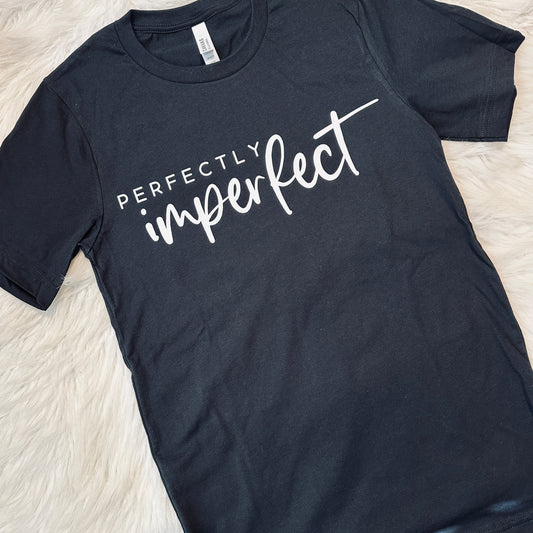 Perfectly Imperfect Vintage Black Tee