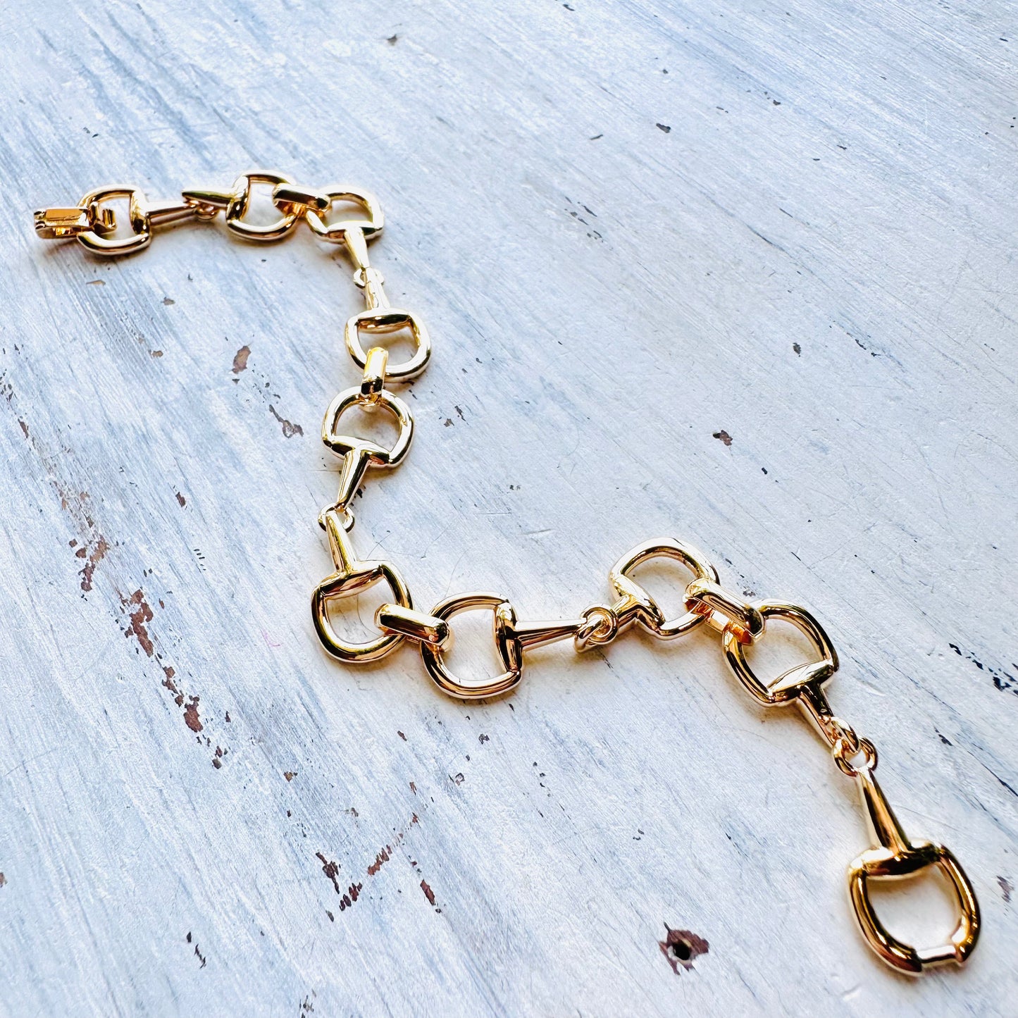 Gold Bit Bracelet
