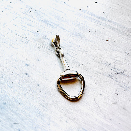 Sterling Simple Bit Pendant