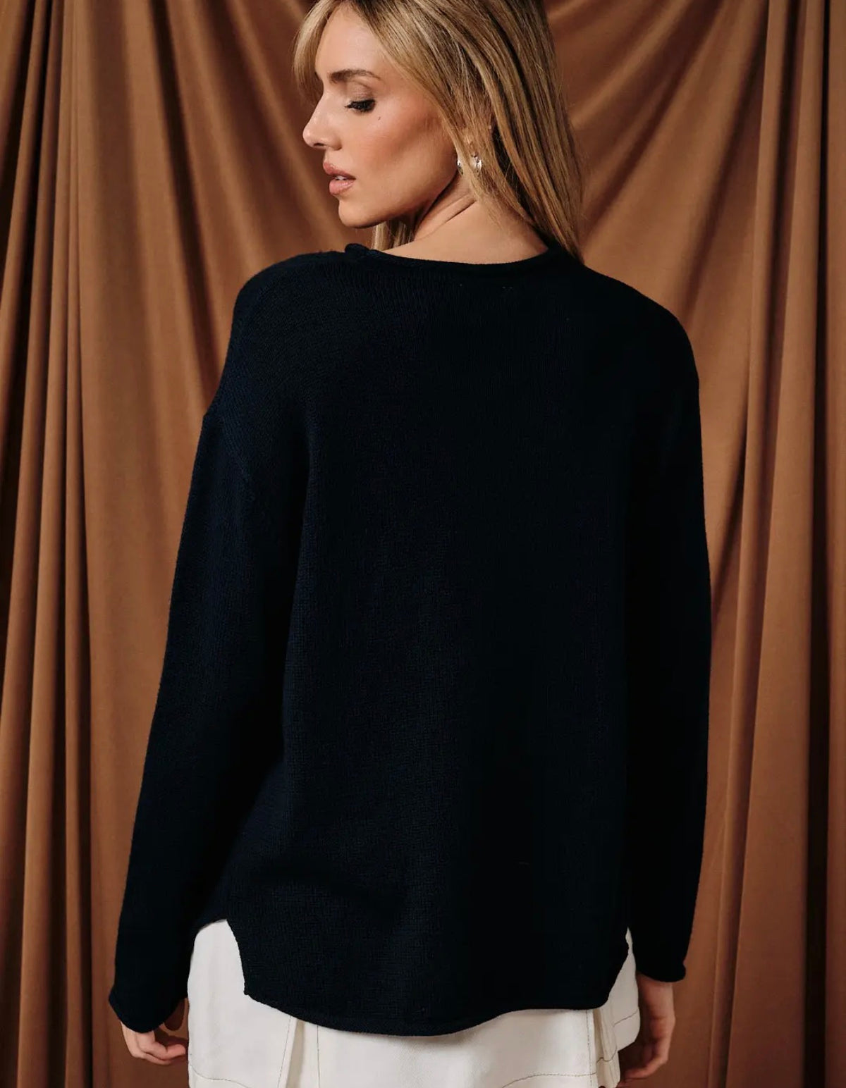 Navy Rodeo Graphic Sweater