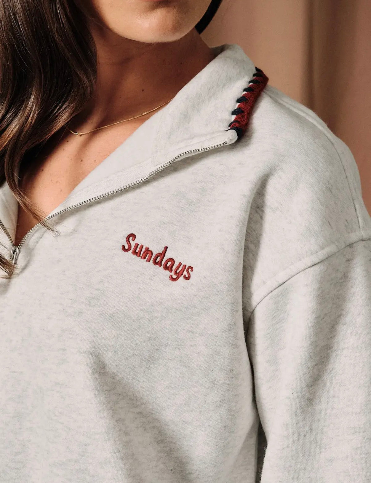 Double Stitch Grey Short Set