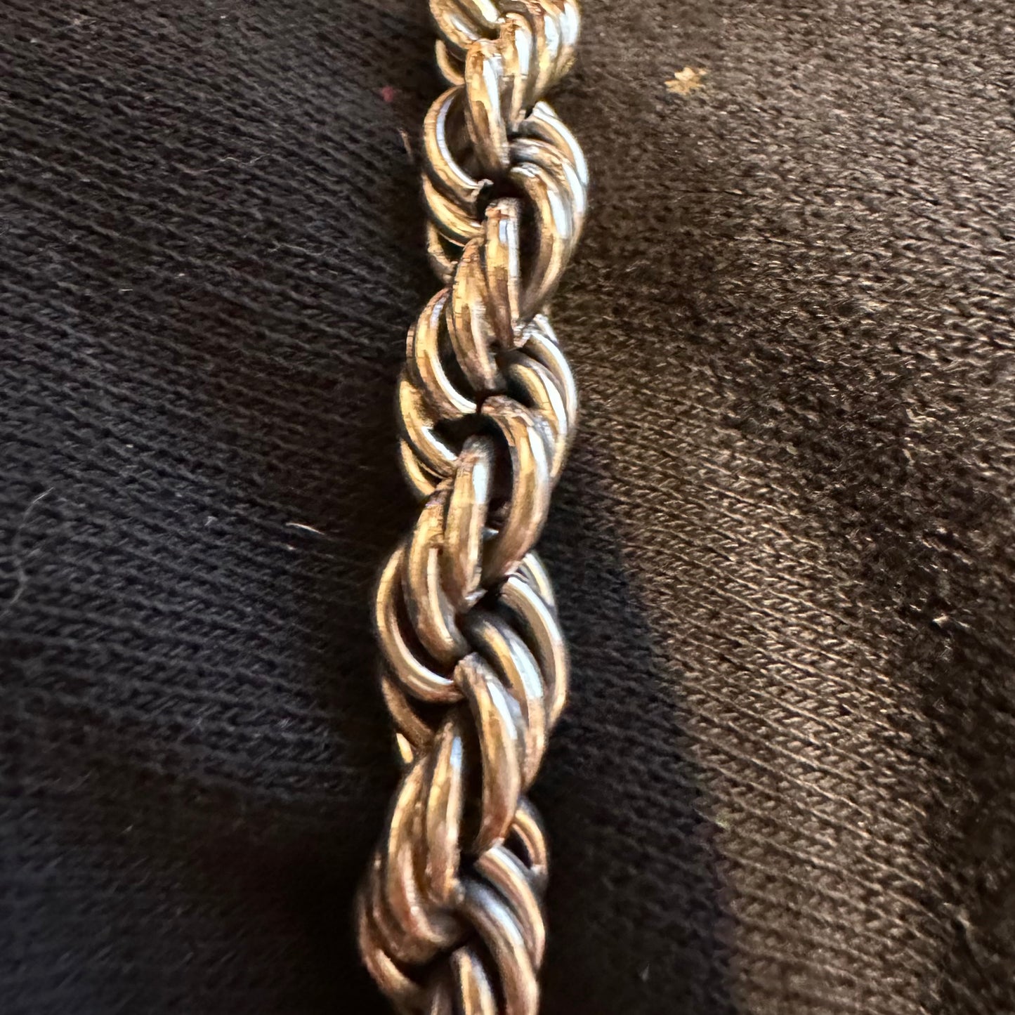 Sterling Twisted Rope Bracelet