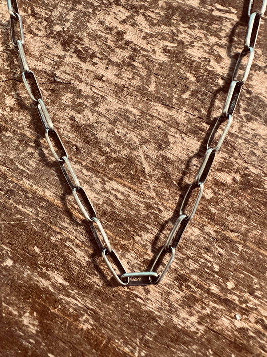 Sterling 30" Chain Necklace