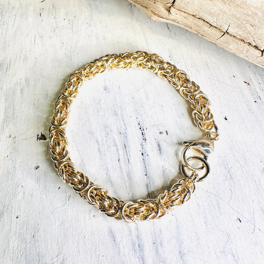 Gold Byzentine Bracelet