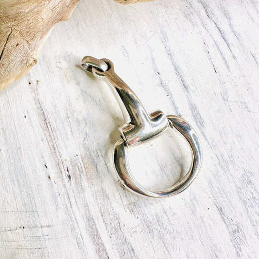 Sterling Bit Pendant