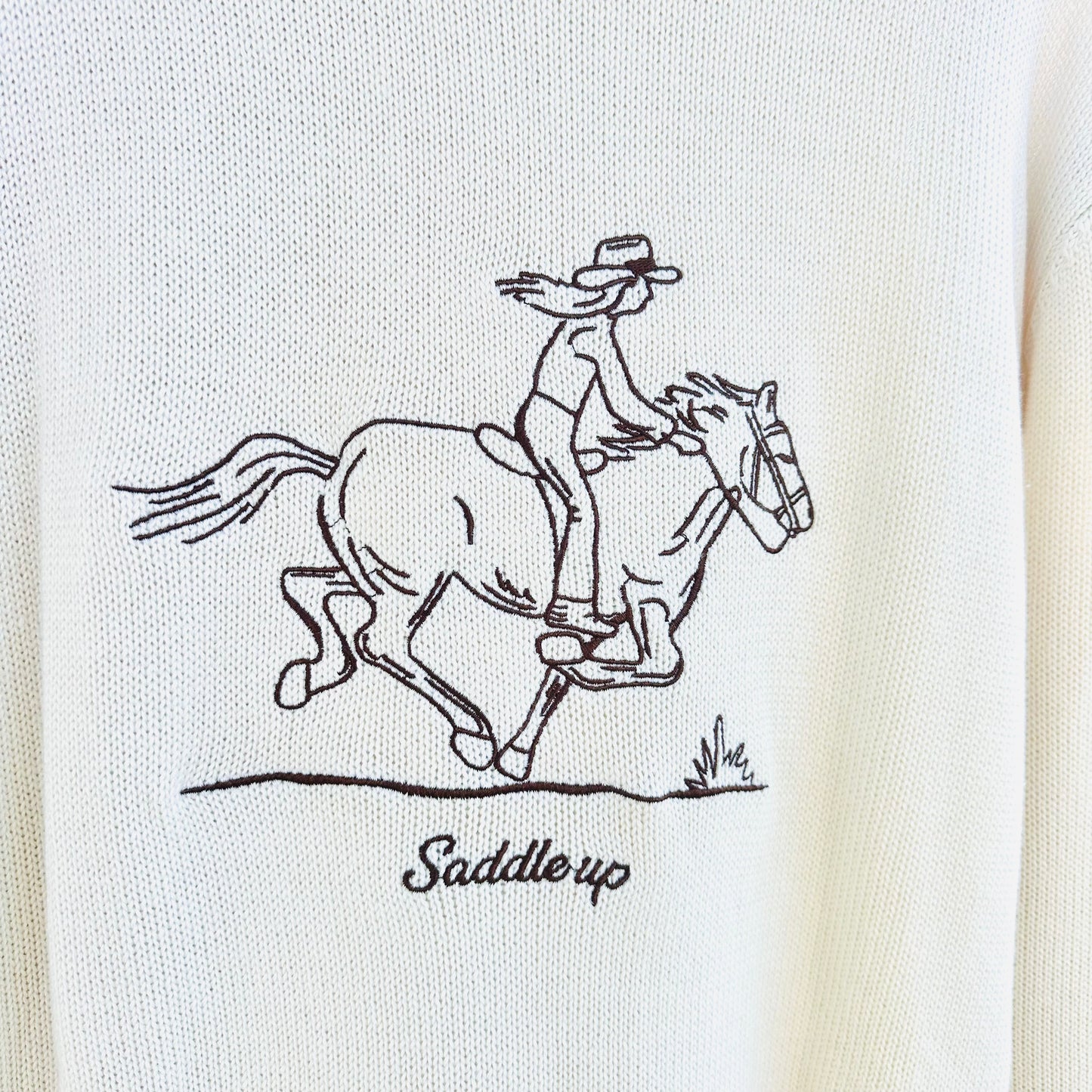 Saddle Up Graphic Sweater