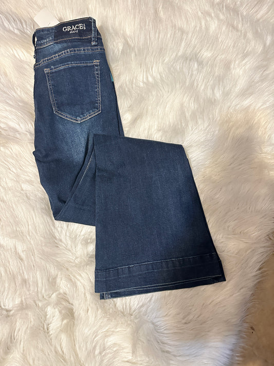 Girls Dark Trouser Jean