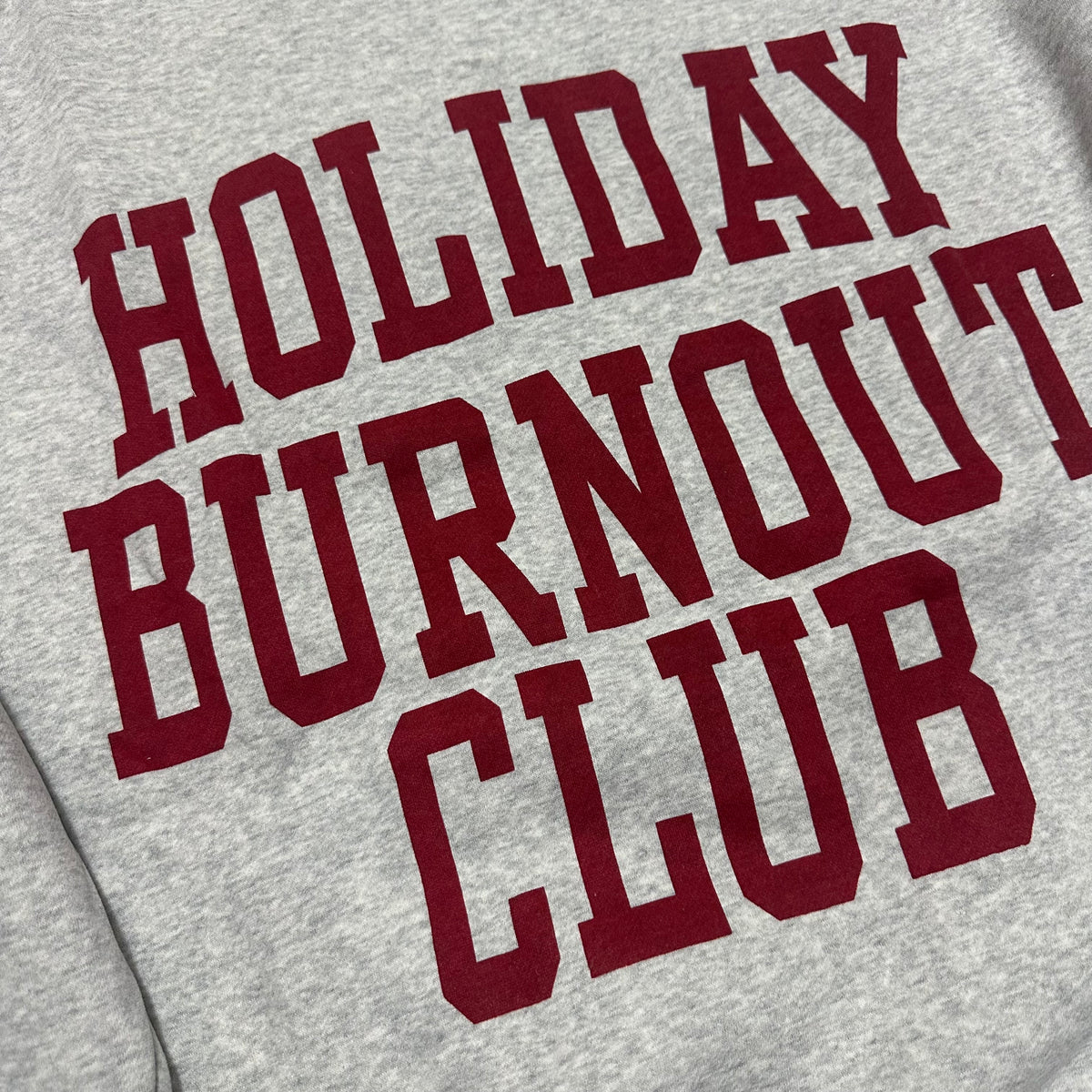 Holiday Burnout/Crisis Reversible Sweatshirt