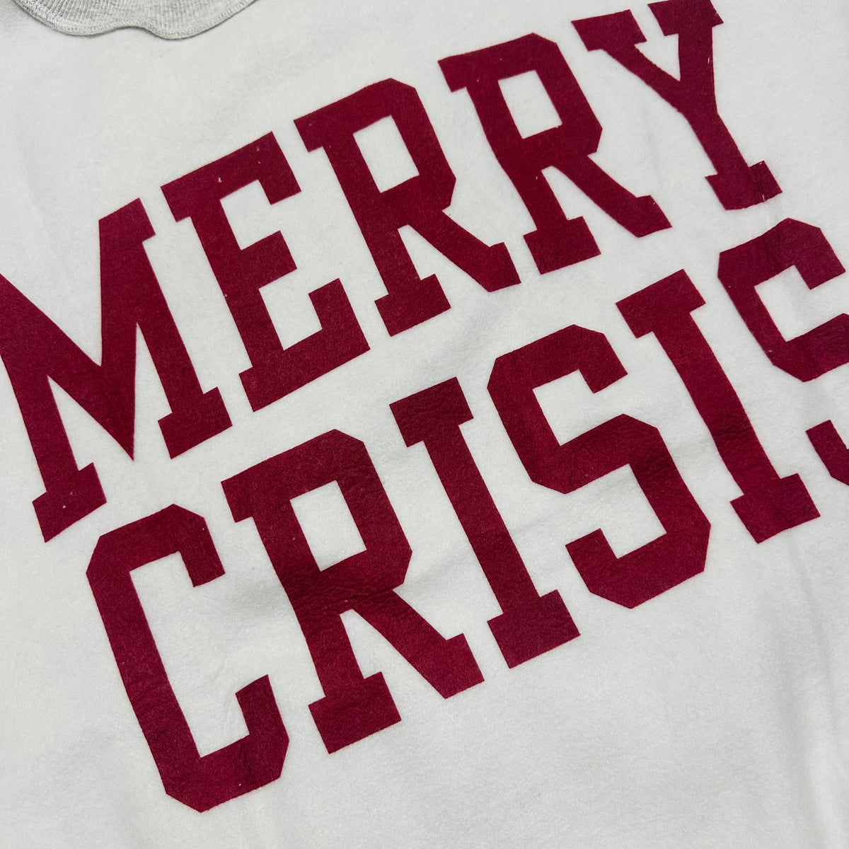 Holiday Burnout/Crisis Reversible Sweatshirt