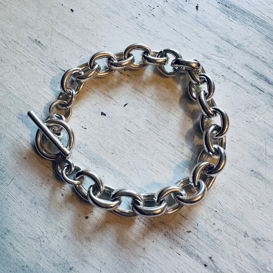 Sterling Chain Linked Bracelet