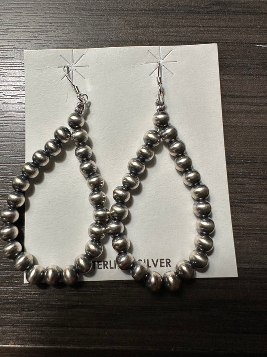 Sterling Silver 6mm Teardrop Earring