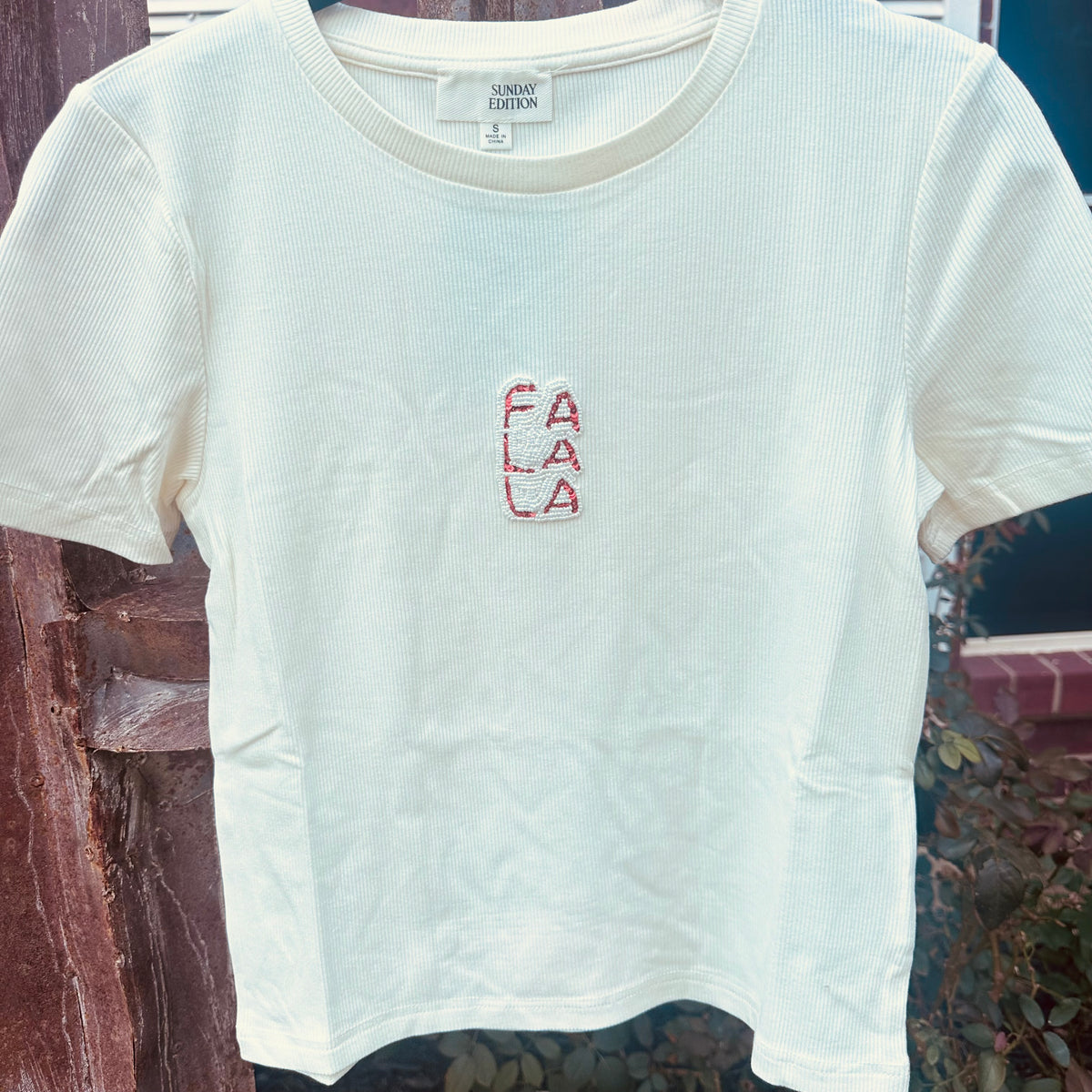 Falala Beaded Rib Top