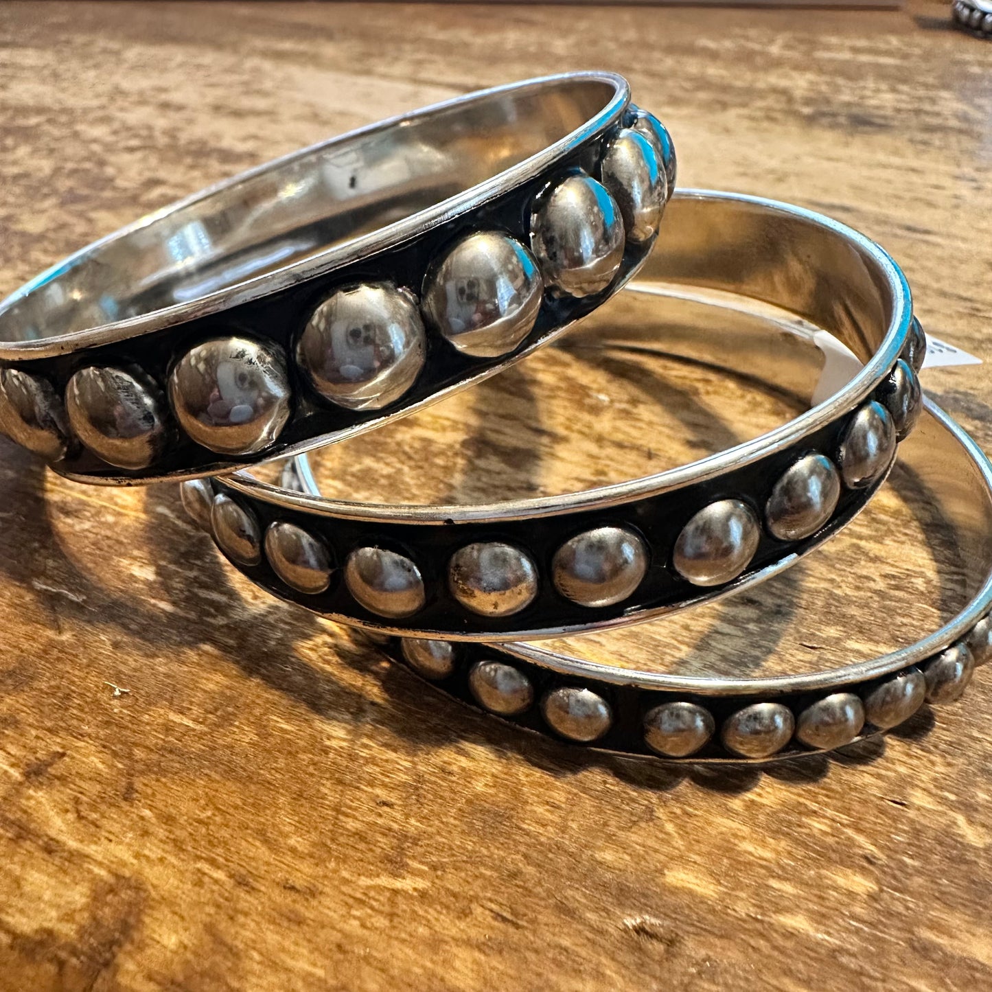 Bubble Bead Bangle Bracelets - 3 Sizes