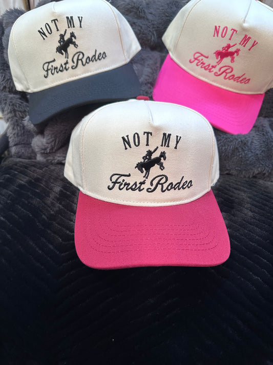 Not My First Rodeo Cap