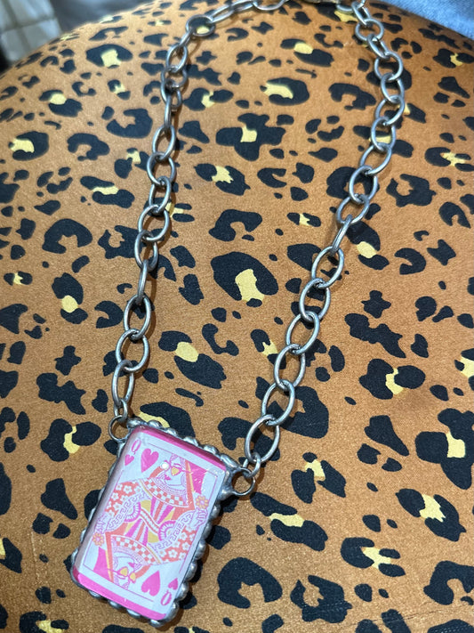 Queen of Hearts Statement Necklace