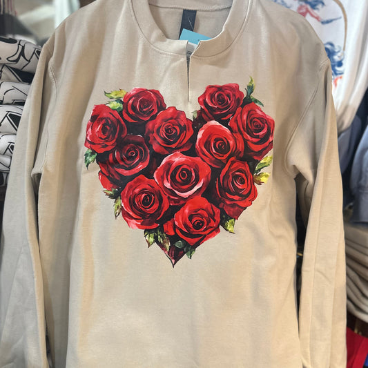 Heart of Roses Sweatshirt