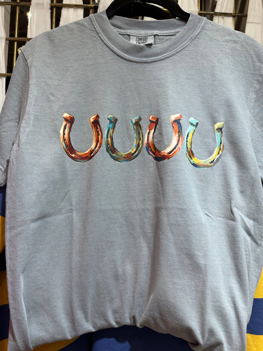 Granite Lucky Horseshoe Tee