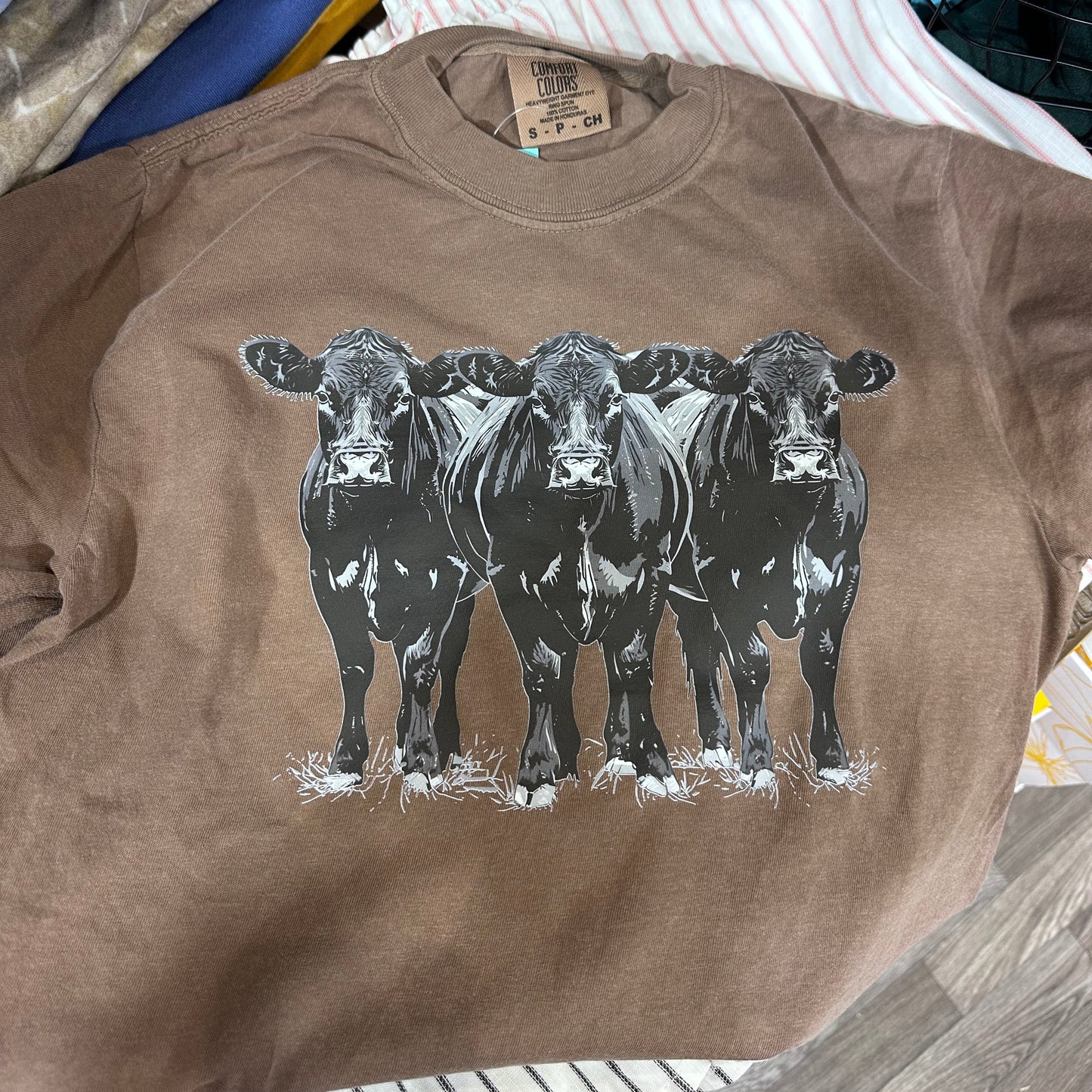 Espresso Cattle Herd Tee