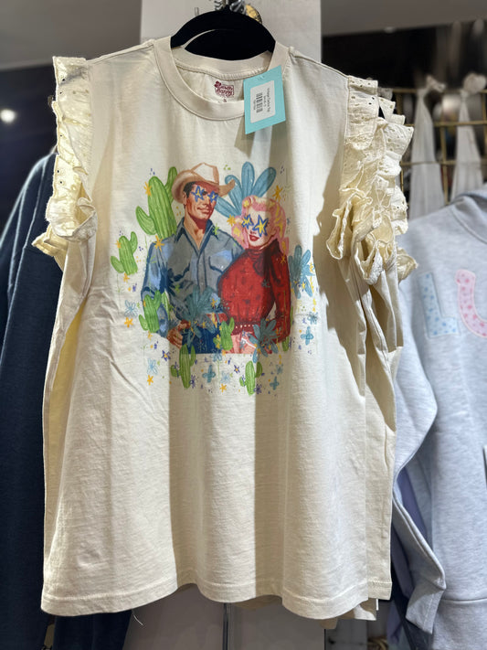 Vintage Cactus Top