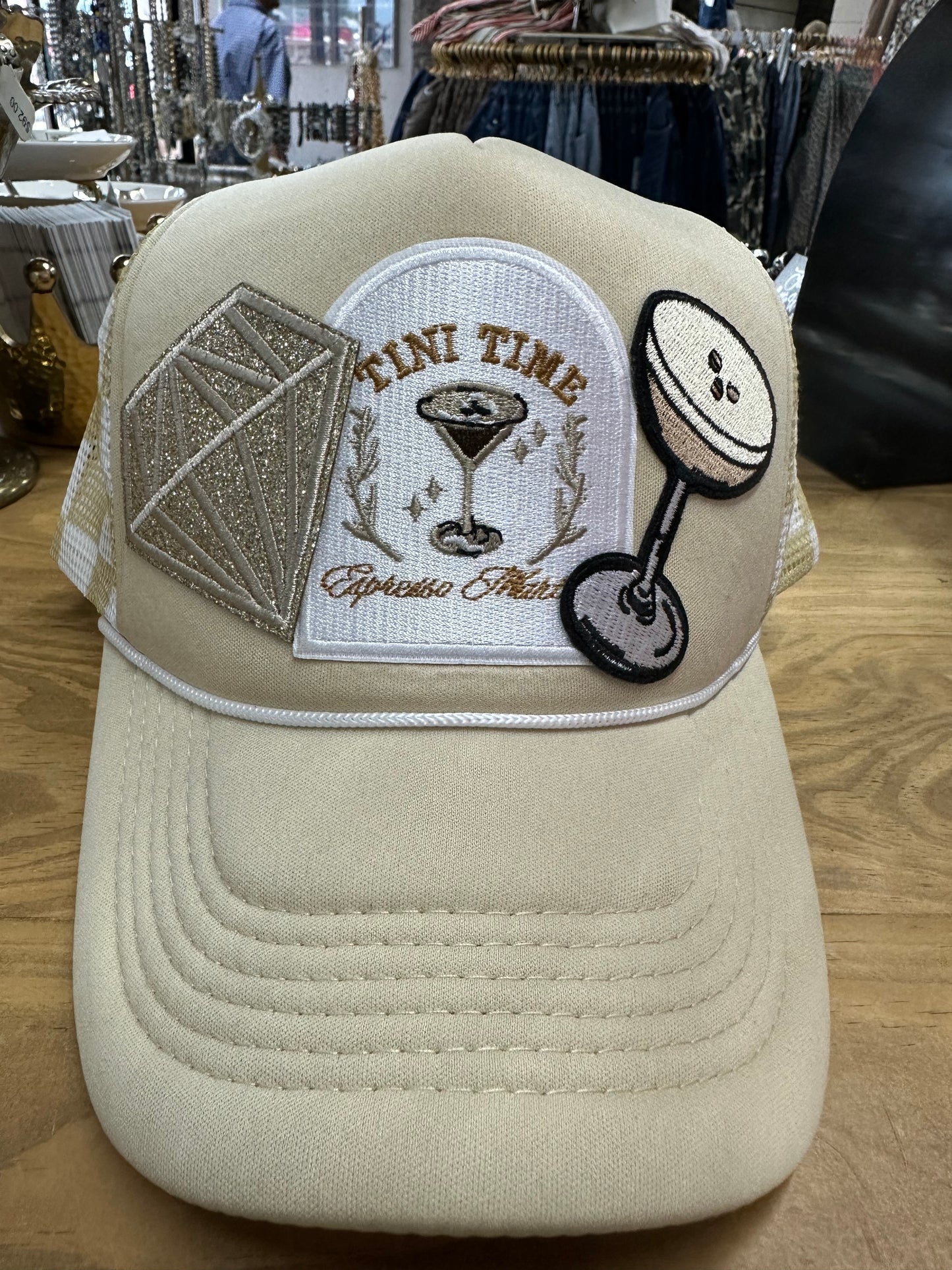 Tini Time Trucker Patch Cap