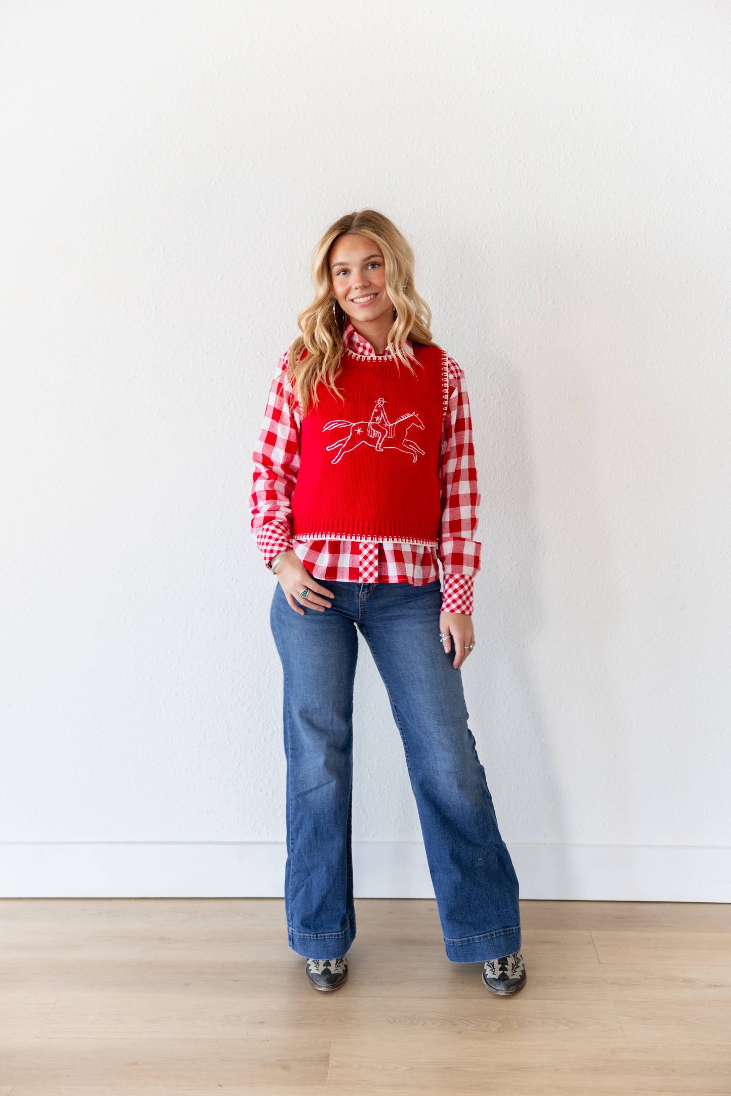 Red Star Rider Sweater Vest