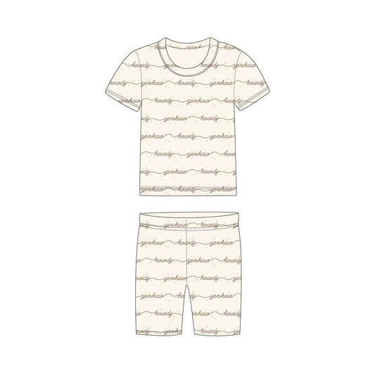 L'oved Baby Kids Howdy PJ Set