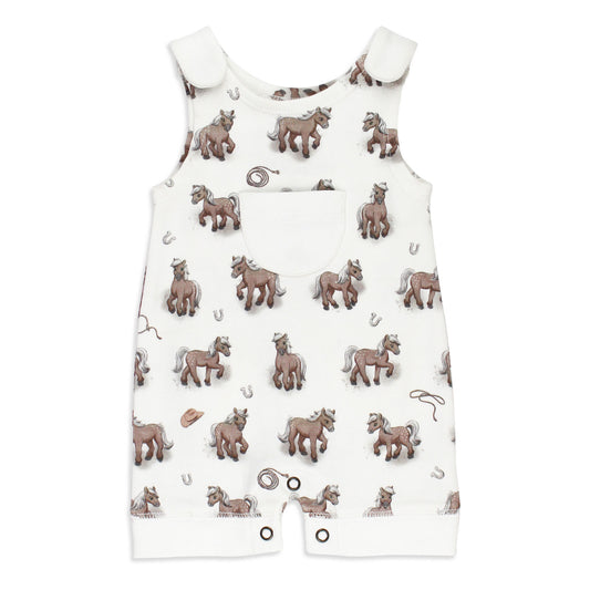 L'oved Baby Little Lasso  Organic Sleeveless Romper