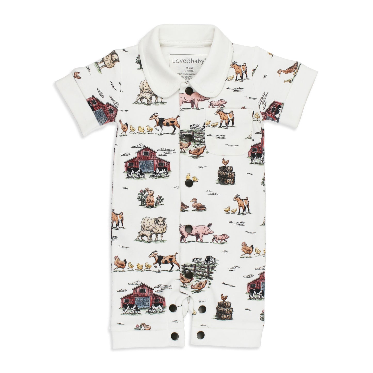 L'oved Baby Farm Friends Coverall