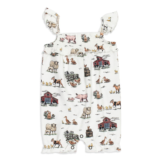 L'oved Baby Farm Friends Bubble Romper