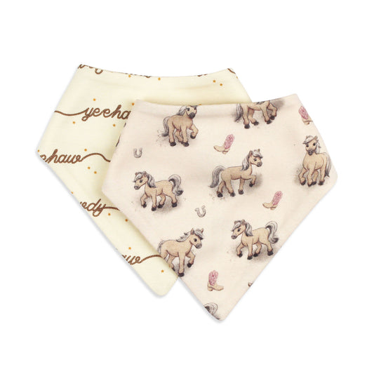 L'oved Baby Blush Boots Bandana Bib