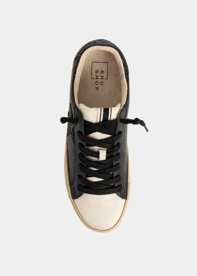 Shushop Paula Charcoal Sneaker
