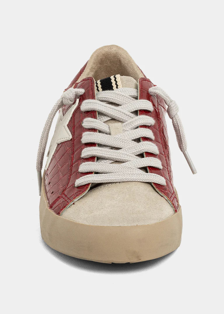 ShuShop Paula Cherry Croc Sneaker