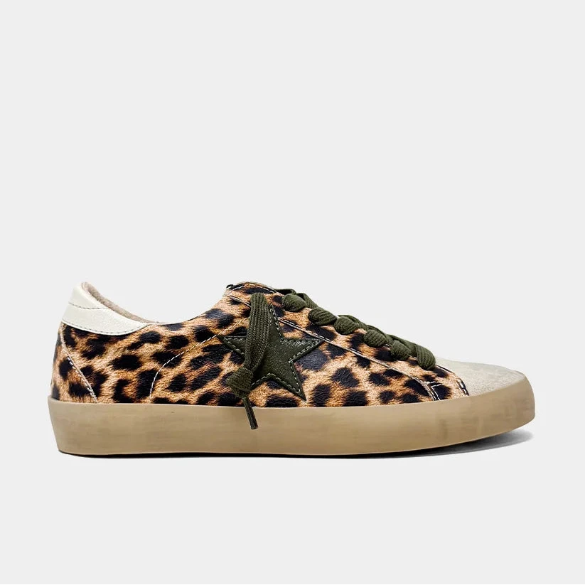 Shushop Paula Leopard Sneaker