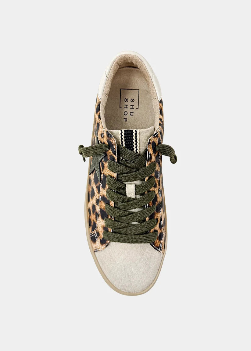 Shushop Paula Leopard Sneaker