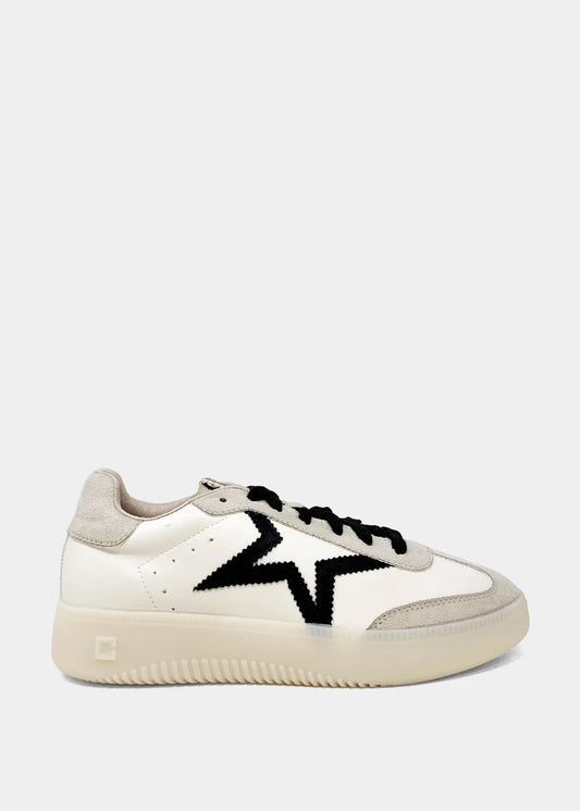 Shushop Peaches Star Sneaker-Bone