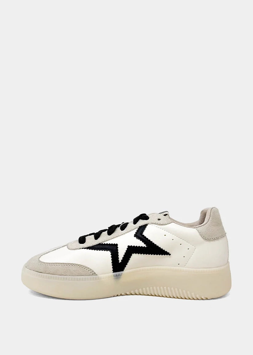 Shushop Peaches Star Sneaker-Bone