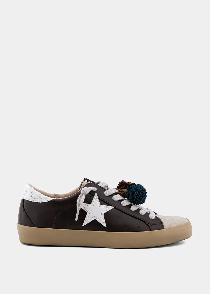Shushop Peggy Sneaker- Brown