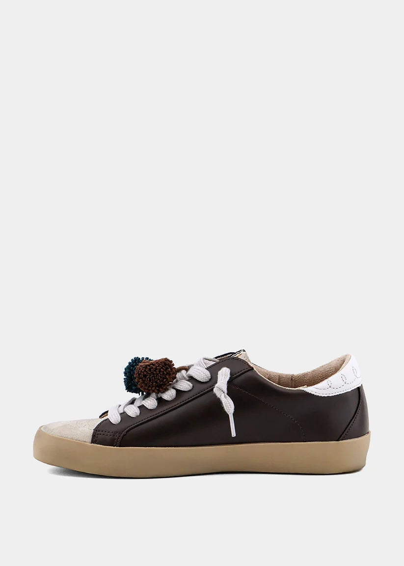 Shushop Peggy Sneaker- Brown