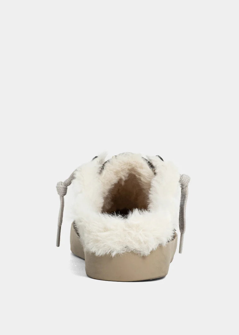 ShuShop Pina Leopard Print Mule Sneaker